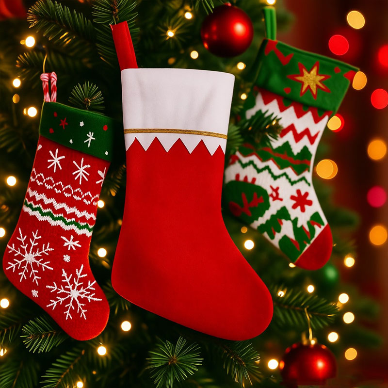 Christmas Stocking Hanging - Vakantie Kerstsok Open haard Hangende Sok