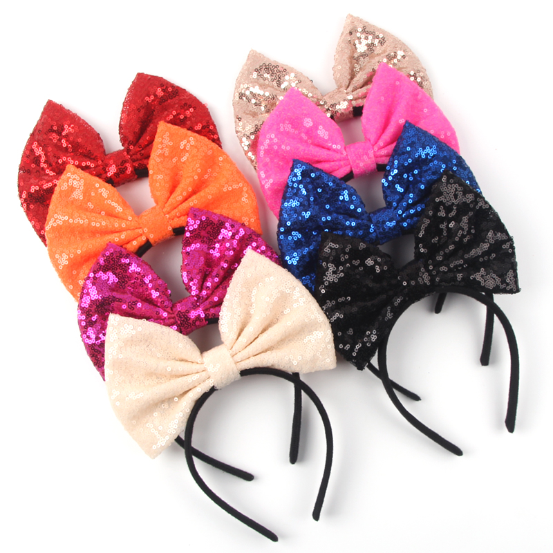 Ribbon Bow Gift - 1pcs Modieuze strikhoofdband Eenvoudig en glanzend