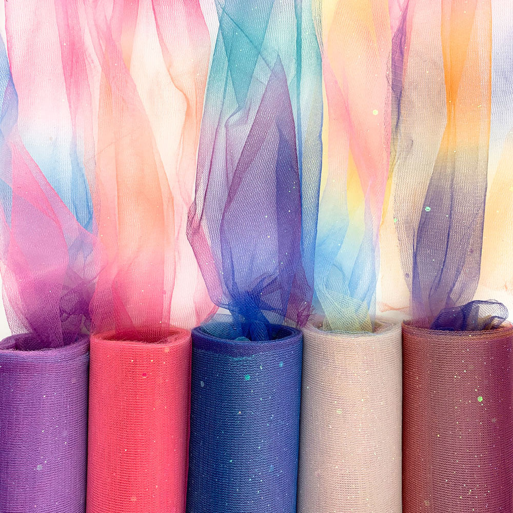 10Yards Rainbow Glitter Tule R - Christmas Table Runner recensie en prijs