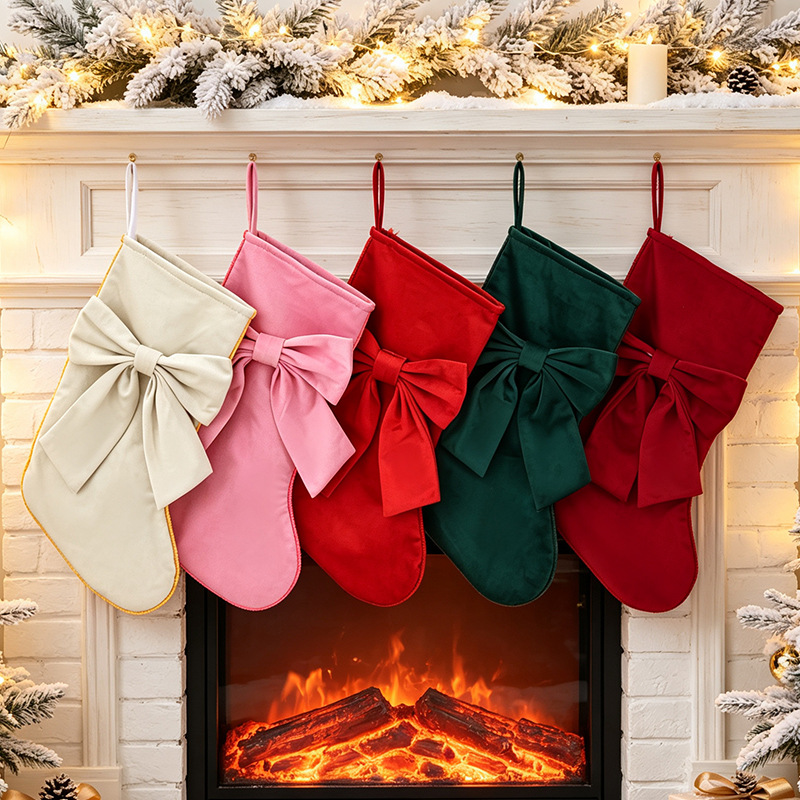 1 stuk kerstsokken, cadeautass - Christmas Stocking Hanging recensie en prijs