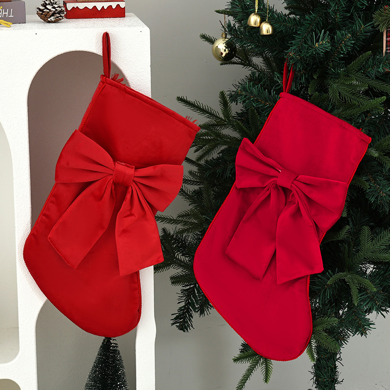1 stuk kerstsokken, cadeautass - Christmas Stocking Hanging recensie en prijs