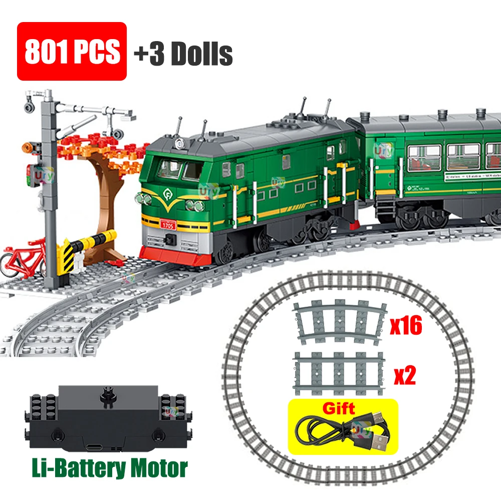 Technische Retro Groene Stoomt - Lego Set City recensie en prijs