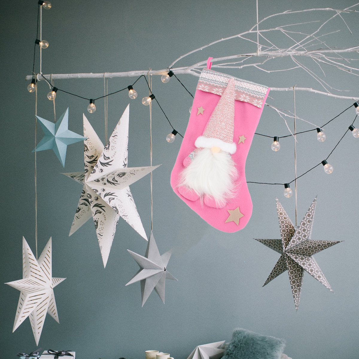 1 stuks Kerstsok Hangzakje Zon - Christmas Stocking Hanging recensie en prijs