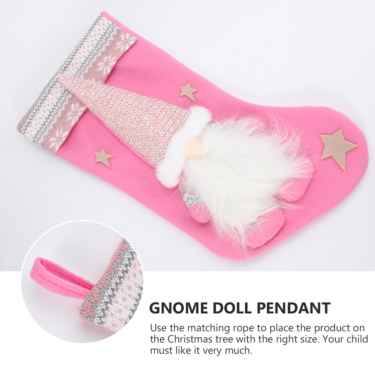 1 stuks Kerstsok Hangzakje Zon - Christmas Stocking Hanging recensie en prijs