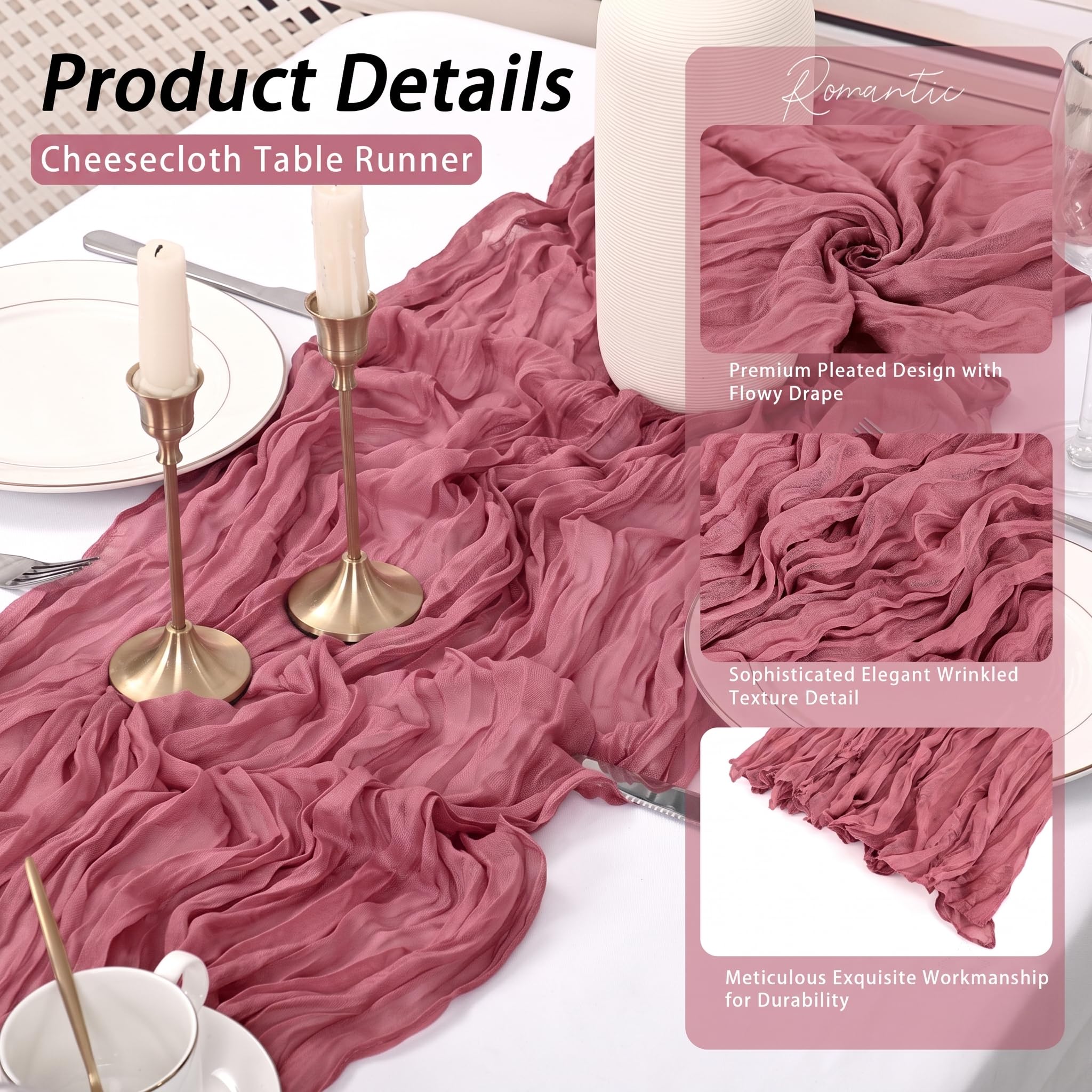Set van 10 tafellopers van mou - Christmas Table Runner recensie en prijs