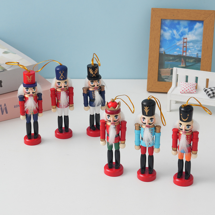 6 stuks houten notenkraker han - Nutcracker Figurine recensie en prijs