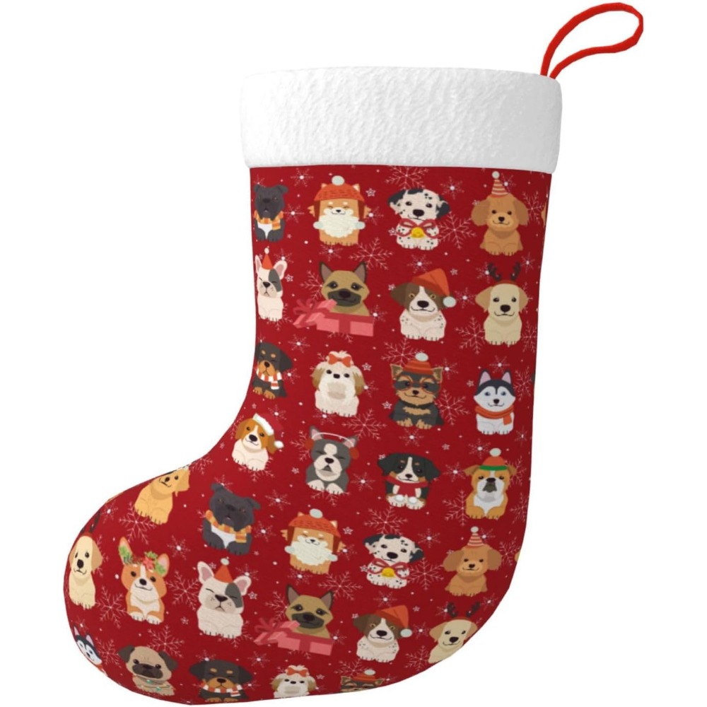 Leuke kersthonden Kerstkousen  - Christmas Stocking Hanging recensie en prijs