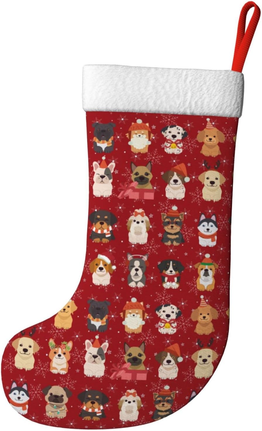 Leuke kersthonden Kerstkousen  - Christmas Stocking Hanging recensie en prijs