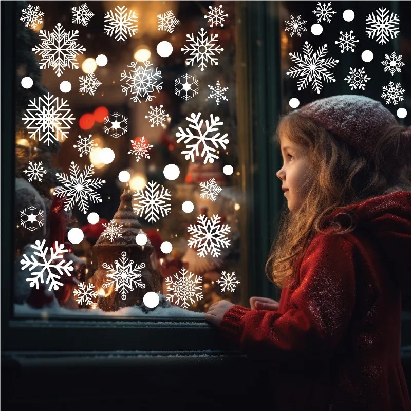 Kerst raamstickers sneeuwvlokk - Snowflake Window Decal recensie en prijs