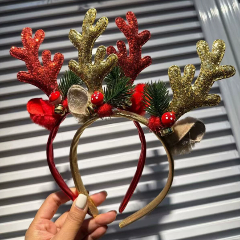 Kerst Glitter Hertenhoornen Ho - Reindeer Antlers Headband recensie en prijs