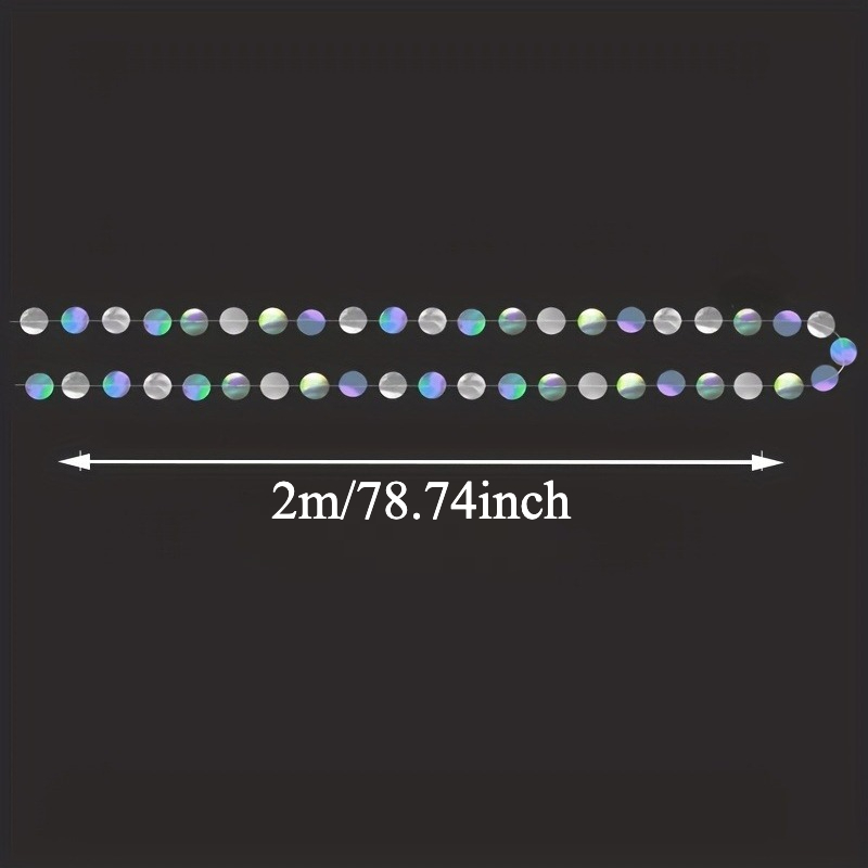 1pc Glinsterende Iriserende Ci - Tinsel Garland Decoration recensie en prijs