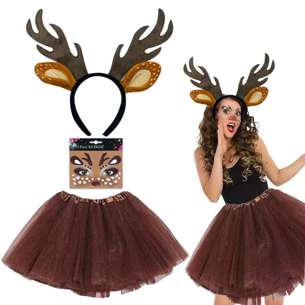 Kerst rendiergewei hoofdband k - Reindeer Antlers Headband recensie en prijs