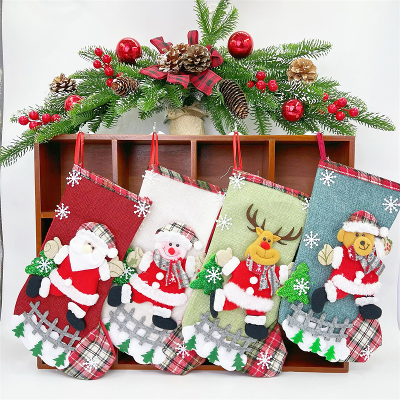 31 cm grote kerstkousen kerstv - Christmas Stocking Hanging recensie en prijs