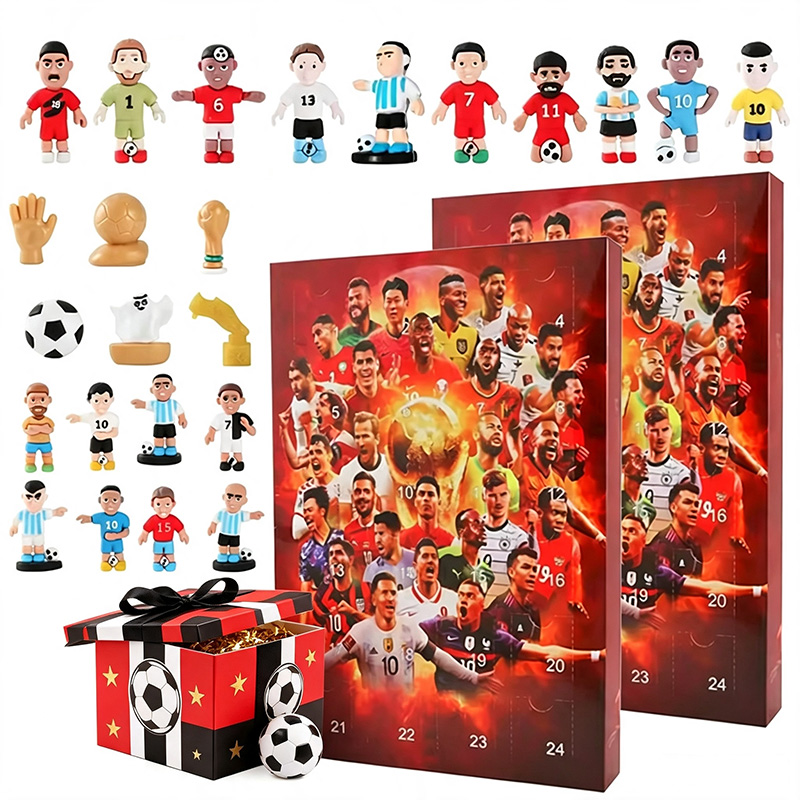 Voetbal 24-daagse adventskalen - Advent Calendar Gift recensie en prijs