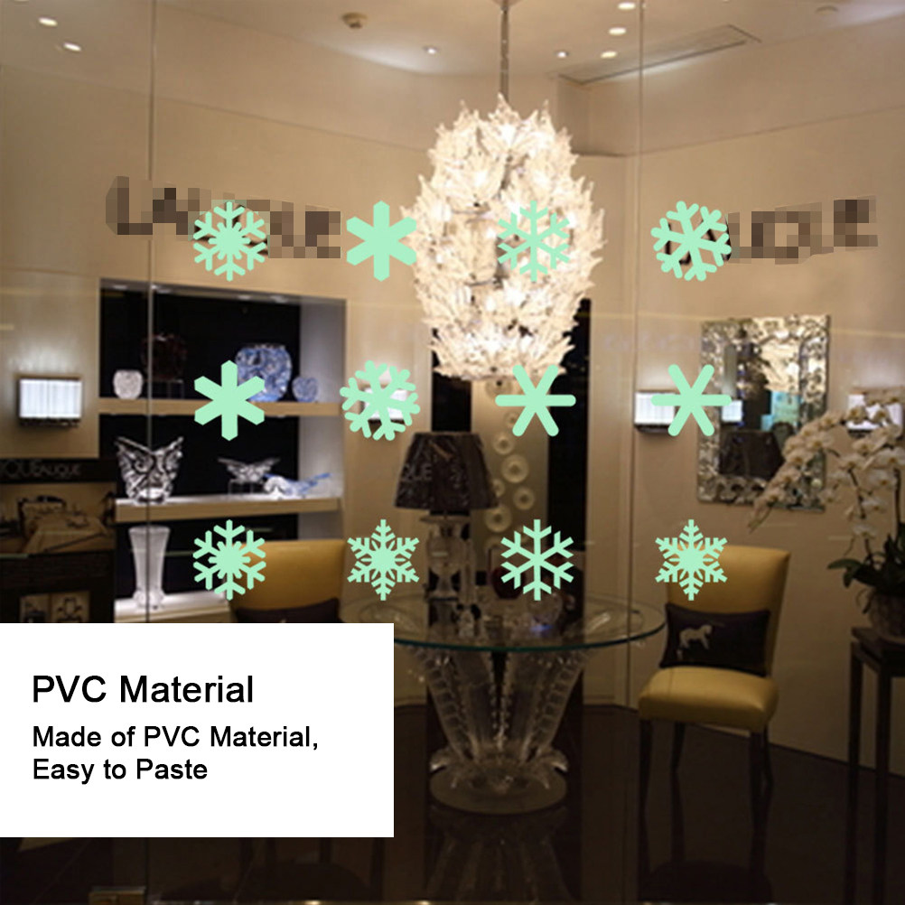 1Set Lichtgevende Kerst Sneeuw - Snowflake Window Decal recensie en prijs