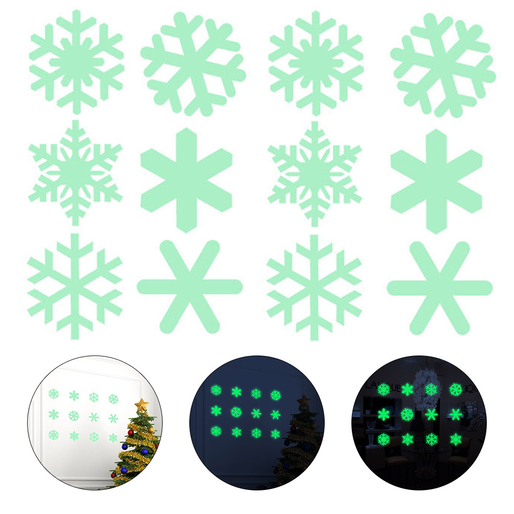 1Set Lichtgevende Kerst Sneeuw - Snowflake Window Decal recensie en prijs