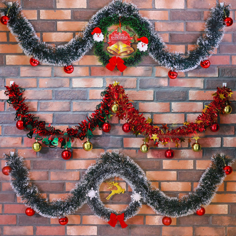 1/3/5 STUKS 2M Metallic Groen  - Tinsel Garland Decoration recensie en prijs