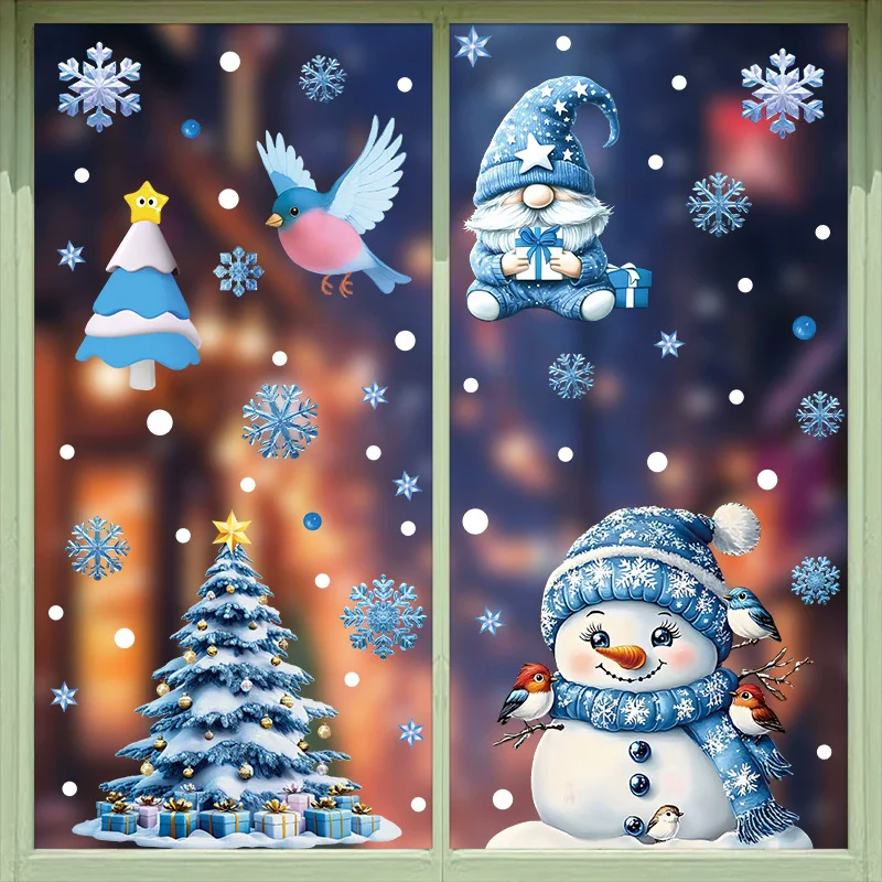 DIY Kerst PVC Raamstickers Sne - Snowflake Window Decal recensie en prijs