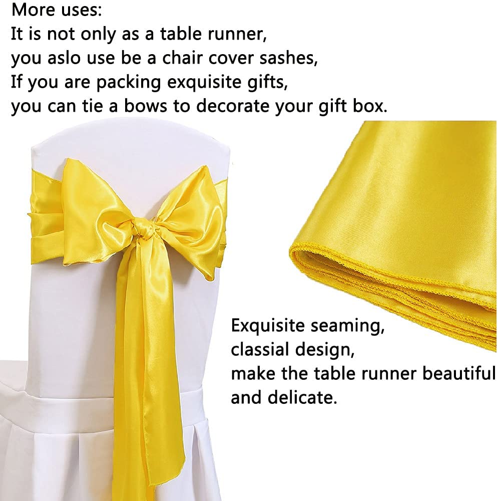 12X108 Inch Satin Wedding Tafe - Christmas Table Runner recensie en prijs