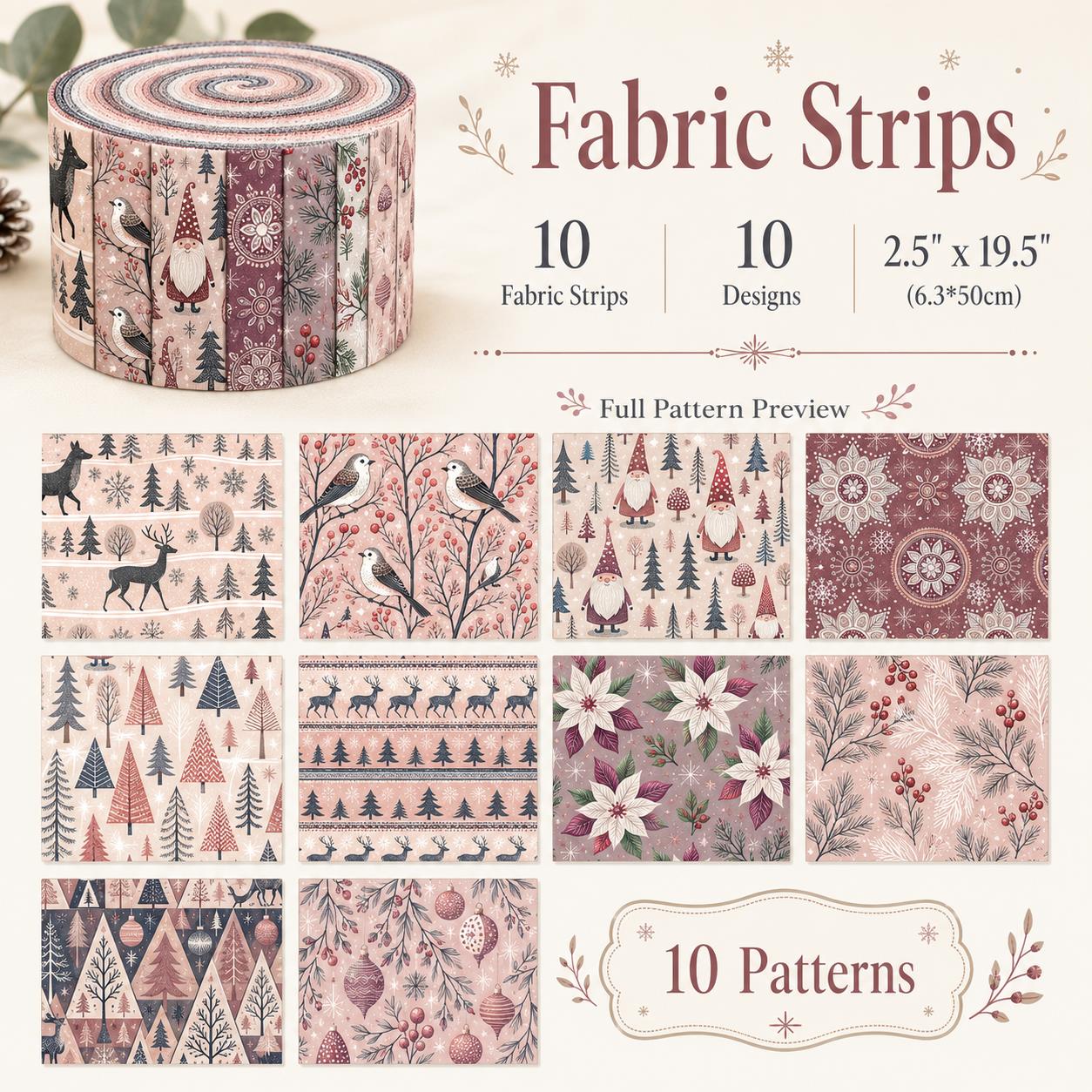 10 stuks Kerstpatroon Jelly Ro - Christmas Table Runner recensie en prijs