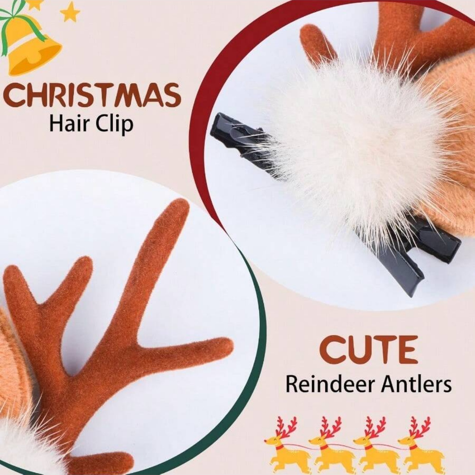 2 Stuks Kerst Rendier Gewei Ha - Reindeer Antlers Headband recensie en prijs