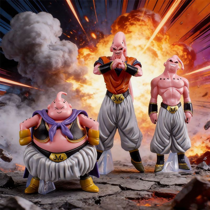 Dragon Ball Majin Buu Cartoon  - Ornament Ball Set recensie en prijs
