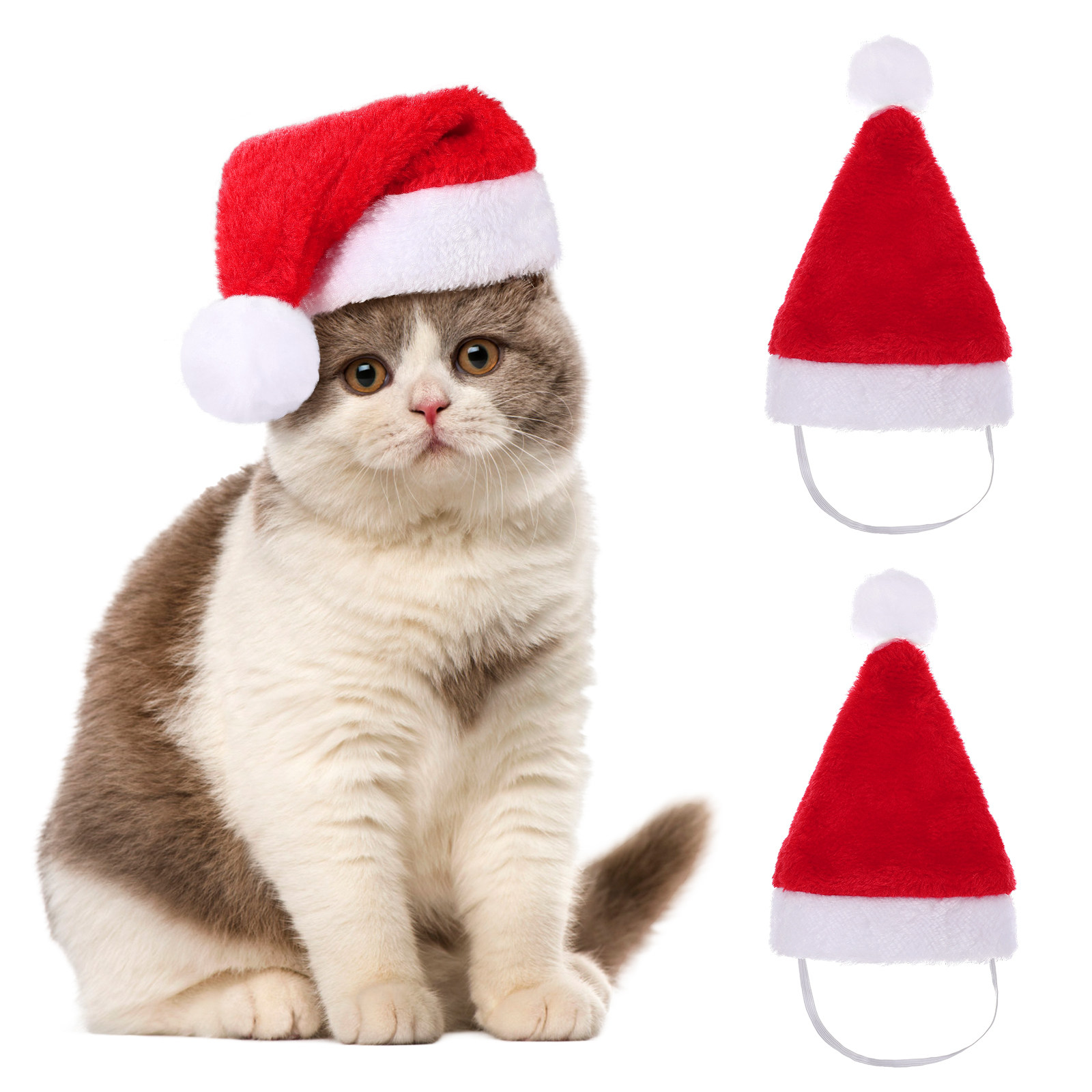 1-10 STUKS Luxe Zachte Pluche  - Santa Hat Plush recensie en prijs