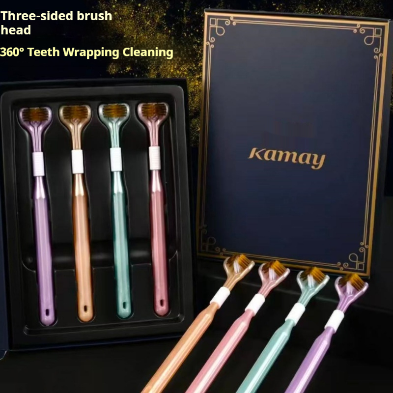 4-delige set tandenborstels in - Gift Box Wrap Set recensie en prijs