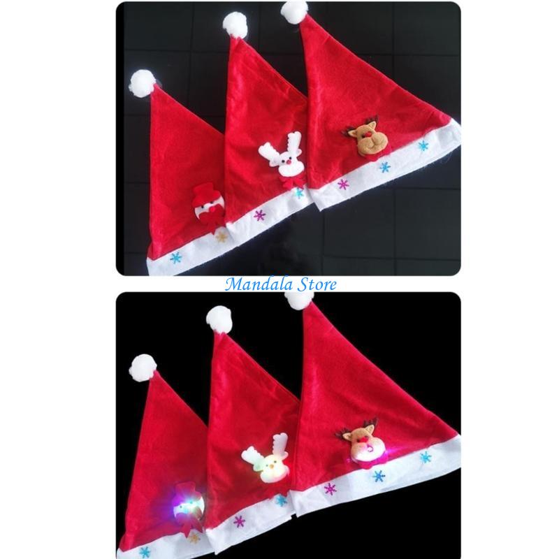 U2JC Kerstmuts Volwassen LED G - Santa Hat Plush recensie en prijs